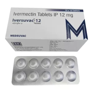 Ивермектин (Iverkast, Iversuvac, Ivermectin, Ivertac) для человека 12мг табл. №10