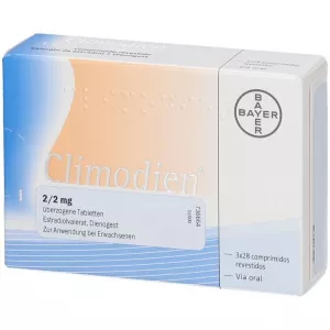 Климодиен таблетки 21шт