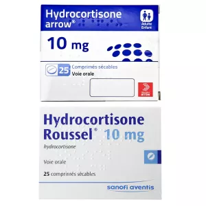 Гидрокортизон Франция таб. 10мг №25