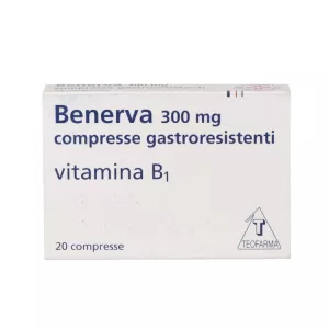 Бенерва (витамин В1 в таблетках!) 300мг №20