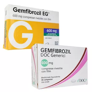 Гемфиброзил 600мг №30