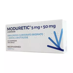 Модуретик (аналог Амилорид) таб. 5/50мг №20