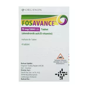 Фосаванс табл. 70мг/70мкг (2800МЕ) №4