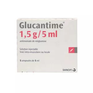 Глюкантим 1,5г/5мл №5 (5 ампул)