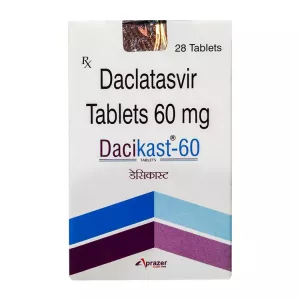 Даклатасвир Dacikast (аналог Даклинза) таб. 60мг №28