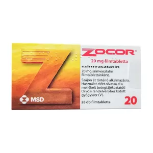 Зокор 20мг табл. №28