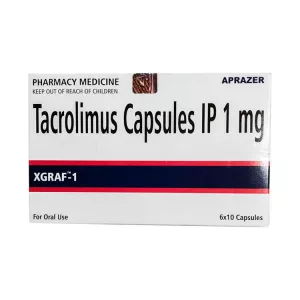 Такролимус (Xgraf 1) :: Програф аналог капс. 1мг №60!