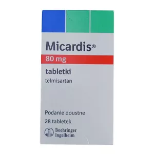 Микардис 80 мг таблетки №28