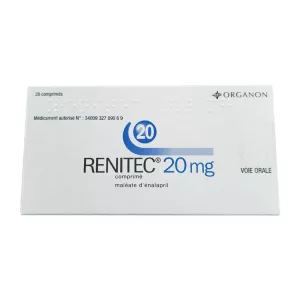 Ренитек 20 мг таблетки 28шт!!!