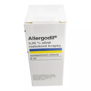 Аллергодил капли глазные ЕВРОПА 0.05% 6 мл