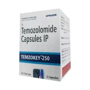 Темозоломид 250 мг Temzokey капс. №5
