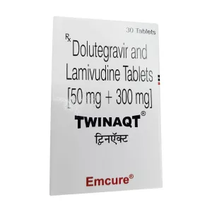 Твинакт Двонато полный аналог :: Twinaqt :: Долутегравир Ламивудин 50+300мг табл. №30
