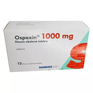 Оспексин Цефалексин Европа Sandoz табл. 1000мг №12