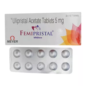 Эсмия (Улипристал) аналог таблетки :: Femipristal  5мг таблетки №30