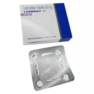 Ласмидитан (Lasmiditan) :: Рейвау, Reyvow аналог :: Lasmiray 50мг табл. №4