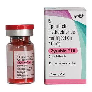 Эпирубицин 10мг лиофилизат Zyrubin фл №1