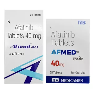 Афатиниб 40 мг Гиотриф полный аналог :: Afmed, Afanat таблетки №28