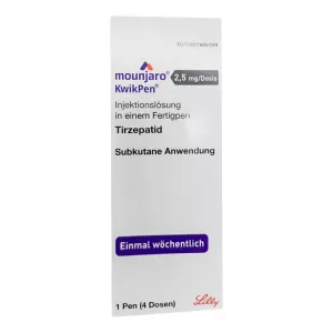 Мунджаро 2,5 мг / доза 4 дозы :: Тирзепатид Mounjaro KwikPen