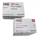 Фото Сабрил (Вигабатрин) таблетки 500мг №100 (100 таблеток)